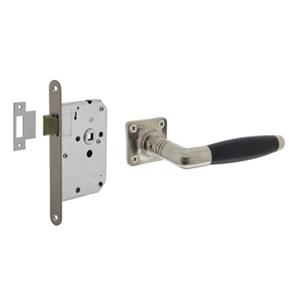 Intersteel Deurbeslag Set Loopslot Rvs Met Deurkruk Ton Basic Nikkel Mat