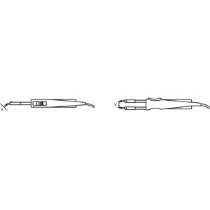 Weller WTA-4 Soldeerpunt Beitelvorm, 45° gebogen Grootte soldeerpunt 12.5 mm Inhoud: 2 stuk(s)