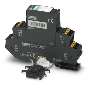 Phoenix Contact 2801264 PT-IQ-2X2+F-24DC-PT Overspanningsveilige afleider Overspanningsbeveiliging voor: Verdeelkast 10 kA 1 stuk(s)