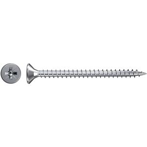 Fischer 551159 Spaanplaatschroeven 4.5 mm 40 mm Kruiskop Pozidriv Staal Galvanisch verzinkt 500 stuk(s)