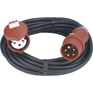 REV 0577740555 Stroom Verlengkabel 16 A Zwart 10.00 m