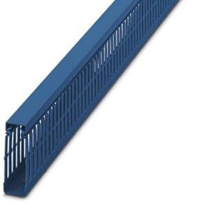 Phoenix Contact 3240304 Kabelgoot (l x b x h) 2 m x 25 mm x 80 mm 10 stuk(s) Blauw