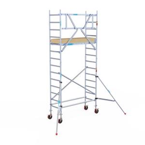 Euroscaffold Basic Rolsteiger – Professionele Steiger 75x190 Cm – 5,2 Meter Werkhoogte
