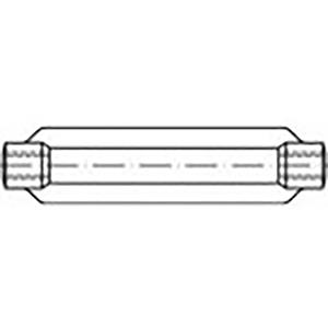 TOOLCRAFT TO-6866004 Spannschlossmutter M10 Stahl verzinkt DIN 1480 1St.