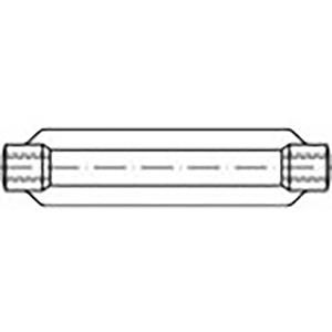 TOOLCRAFT TO-6866013 Spanmoer M20 Staal Verzinkt DIN 1480 1 stuk(s)