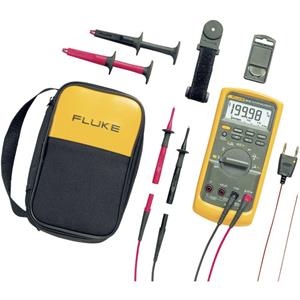 Fluke 87V/E2 Kit Hand-Multimeter kalibriert (ISO) digital CAT III 1000 V, CAT IV 600V Anzeige (Count