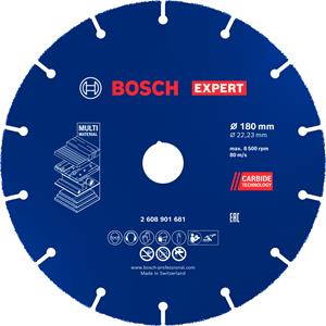 boschprofessional Bosch Professional 2608901681 2608901681 Wolfram-Karbid-Trennscheibe 1St.