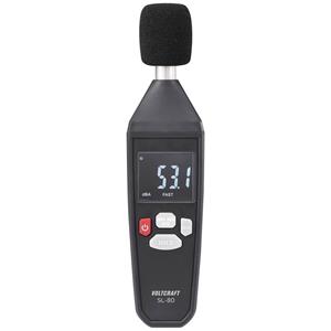 SL-80 Decibelmeter 30 - 130 dB 31.5 Hz - 8 kHz