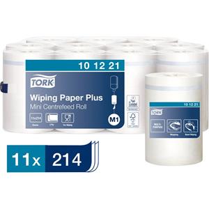 Tork Wiping Plus poetspapier - 2 laags - rol 74,9m - 101221