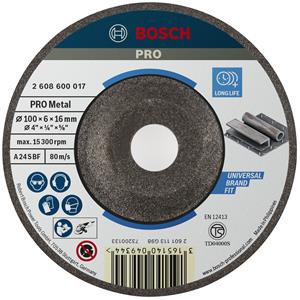 boschprofessional Bosch Professional 2608600017 2608600017 Schruppscheibe gekröpft