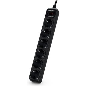 CyberPower Essential 6 x Schuko Überspannungsschutz B0620SC0-DE