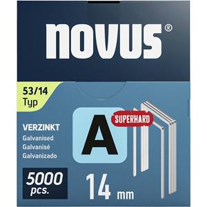 Novus Feindrahtklammern A Typ 53 14mm 5000 St. 042-0764 Abmessungen (L x B) 14mm x 11.3mm