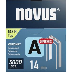 Novus Feindrahtklammern A Typ 53 14mm 5000 St. 042-0764 Abmessungen (L x B) 14mm x 11.3mm