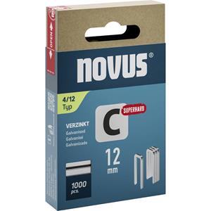 Novus Nietjes type 4 1000 stuk(s) 042-0800 Afm. (l x b) 12 mm x 6.1 mm