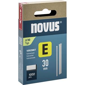 Novus Spijkers E type J 30 mm 1000 stuk(s)  044-0092