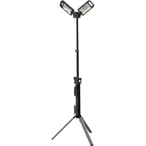 Ansmann LED werklamp  Tripod Twin Head WL5000R, 3 helderheidsniveaus, 5000 lumen, IPX4, IK07, B 892 × D 120 × H 120 mm