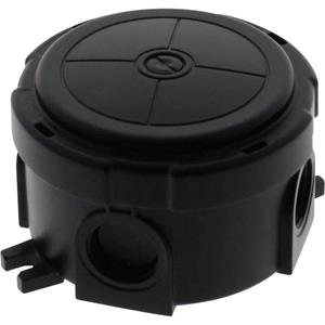 Wiska 10110630 Abzweigkasten (L x B x H) 100 x 89 x 57mm Schwarz IP66/IP67 5St.