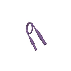 skshirschmann SKS Hirschmann MAL S GG-B 100/2,5 violett Sicherheits-Messleitung [4mm Sicherheits-Stecker - 4mm Sic