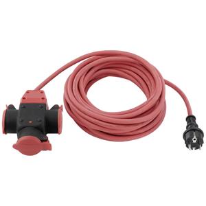 Sygonix SY-5806890 Strom Verlängerungskabel 16A Rot 10.00m H07RN-F 3G 1,5mm² witterungsbeständig