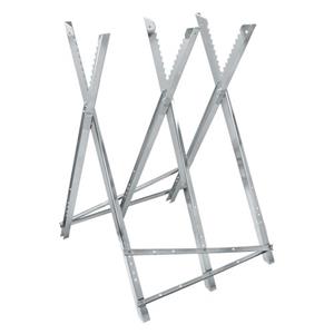 ecdgermany Ecd Germany - Sägebock für Kettensäge, 3-fach, belastbar bis 150 kg, aus Metall