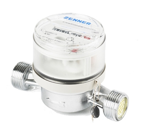 Raminex ETKD-N watermeter ETKD-N voorbereid impulsgever 1L/imp. Q3 4 130mm dn20 eenstraal-droogloper voor koud water