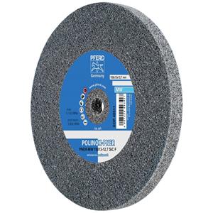 PFERD 47700200 POLINOX verpresstes Vlies-Rad PNER Ø 150x13mm Bohrung-Ø 12,7mm Mittelweich SiC Fein