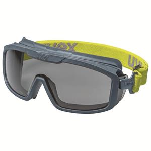 Uvex i-guard+ 9143283 Vollsichtbrille Grau, Gelb