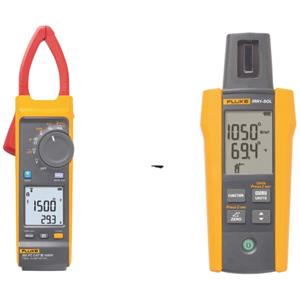 Fluke FLUKE-393FC/IRR1-SOL Stromzange digital inkl. Einstrahlungsmessgerät CAT III 1500V