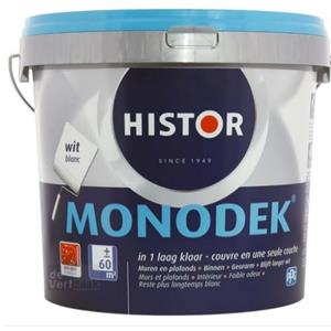 Histor Monodek Muurverf Wit 6400 6l