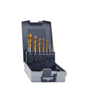 eventusbyexact Eventus by Exact 11394 Maschinengewindebohrer-Set 7teilig metrisch Rechtsschneidend DIN 371, DIN 376