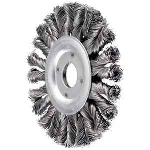 PFERD POS COMBITWIST Rundbürste gezopft RBG HD Ø 125x12x22,2mm Stahl-Draht-Ø 0,50mm Winkelschleif
