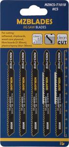 Multizaag MZHCS-T101B Decoupeerzaagblad Hout - 5 Stuks