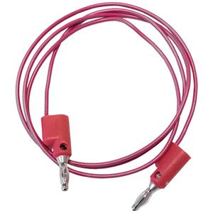 muellerelectric Mueller Electric BU-2020-A-12-2 Messleitung [Bananenstecker 4mm - Bananenstecker 4 mm] 0.305m Rot 1S