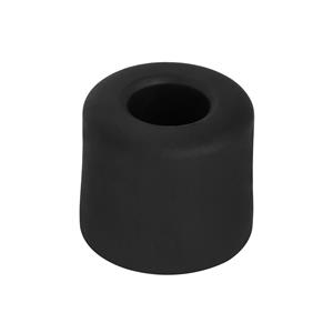 Deltafix Deurbuffer - deurstopper - zwart - rubber - 30 x 25 mm - schroefbevestiging -