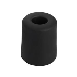 Deltafix Deurbuffer - deurstopper - zwart - rubber - 35 x 30 mm - schroefbevestiging -