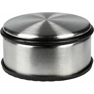 Benson Deurstopper/deurbuffer rond - RVS - 1.1 kg - 11 x 6 cm -