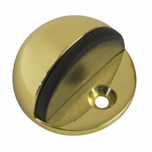 AMIG Deurstopper/deurbuffer - 1x - D45mm - inclusief schroeven - goud  -