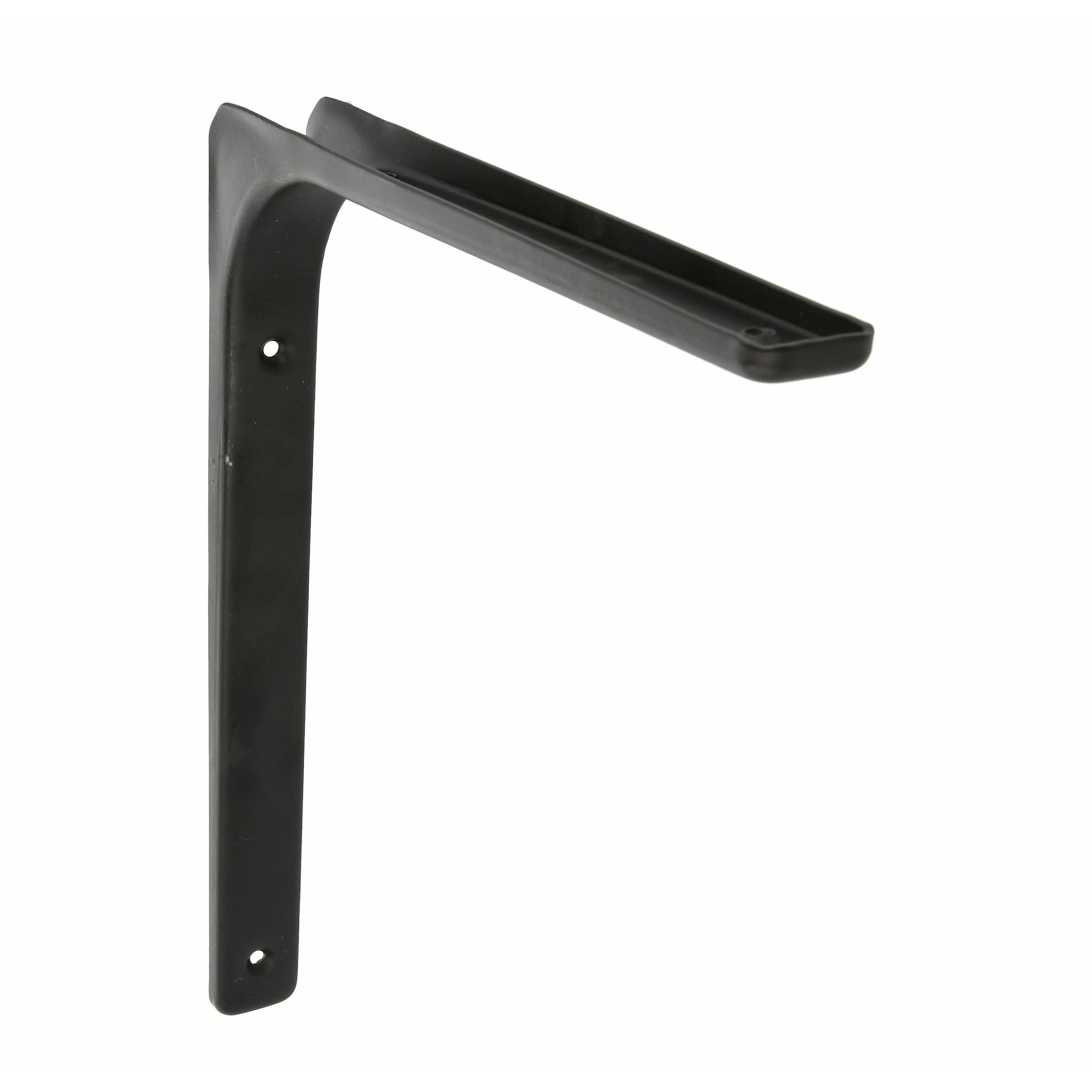 AMIG Plankdrager/planksteun van metaal - gelakt zwart - H150 x B200 mm -