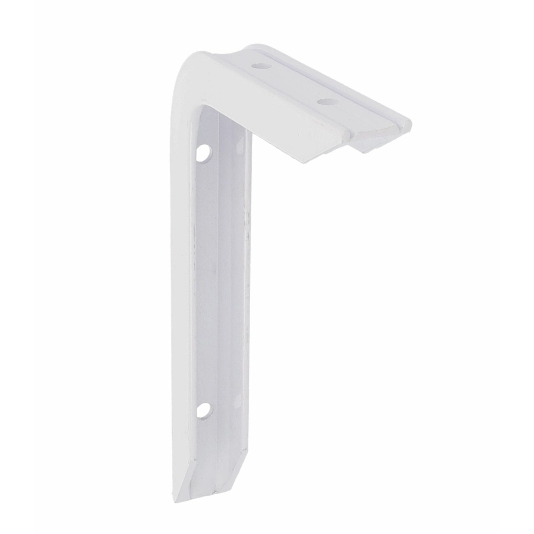 AMIG Plankdrager/planksteun van aluminium - gelakt wit - H200 x B150 mm - heavy support -