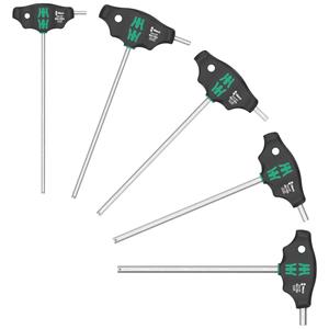 Wera 454/5 HF SHK Set 1 Universal Innen-Sechskantschraubendreher 5teilig Innen-Sechskant