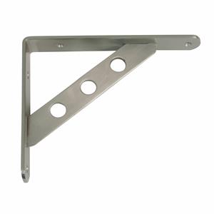 AMIG Plankdrager/steun Heavy Support - metaal - zilver - H200 x B160 mm - Tot 370 kg -