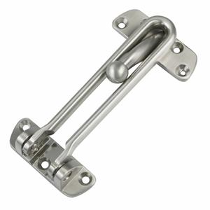 kierstandhouder - 1x - 120mm - mat zilver - incl schroeven - inbraakbeveiliging -