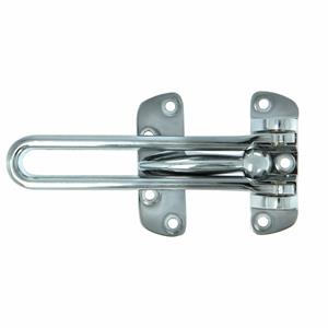 kierstandhouder - 1x - 120mm - verchroomd - incl schroeven - inbraakbeveiliging -
