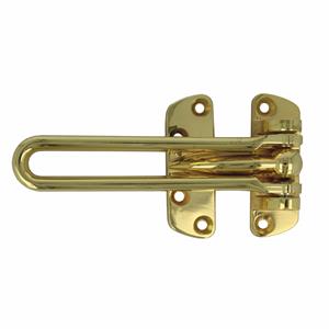 kierstandhouder - 1x - 120mm - messing - incl schroeven - inbraakbeveiliging -