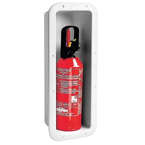 Houder Voor 1kg Brandblusser, Wit Default 