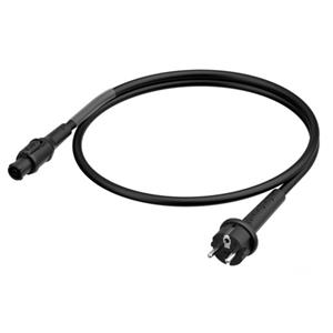 Neutrik 1028916 Strom Anschlusskabel Schwarz 3m