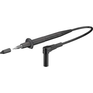 Stäubli XPF-484 Veiligheidsmeetsnoer [4mm-veiligheidsstekker - 4mm-veiligheidsstekker] 1.50 m Zwart 1 stuk(s)