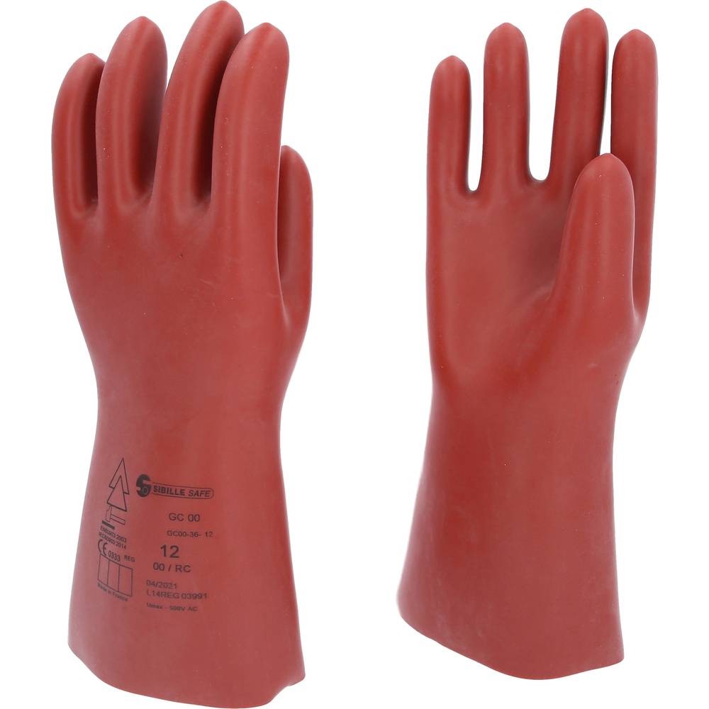 KS Tools 117.0068 Elektricienhandschoen Maat (handschoen): 12 1 paar