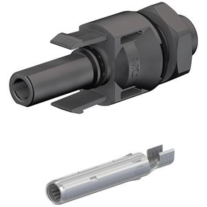 Stäubli MC4 32.0076P0001-UR PV-ADBP4-S2/2,5 Schwarz Inhalt: 1St.