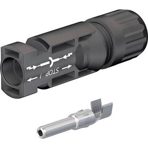 Stäubli Kupplungsbuchse, -stecker MC4 32.0017P0001-UR PV-KST4/6II-UR Inhalt: 1St.